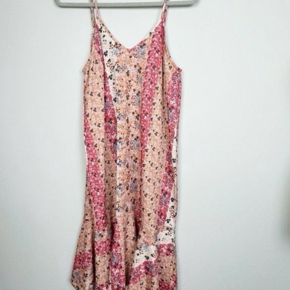 Umgee Strapless Patchwork Dress - image 2